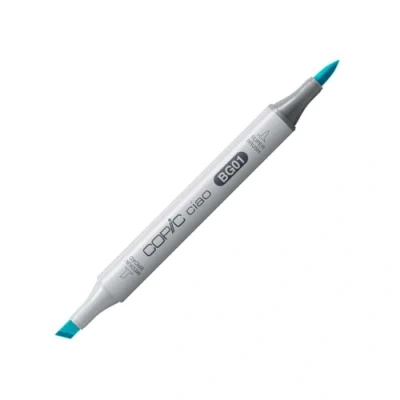 Obrázek COPIC Ciao Marker Typ BG 01, Aqua Blue, univerzální popisovač rozložení, se středně širokým a jedním štětcovým hrotem