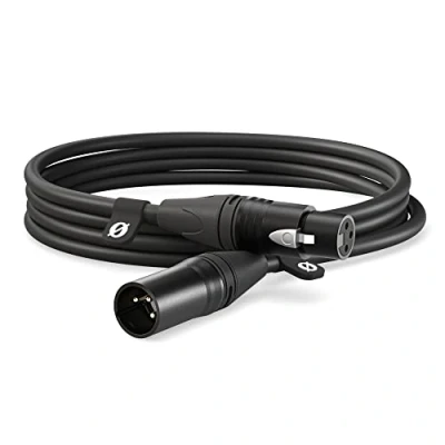 Obrázek RØDE XLR 3 vysoce kvalitní kabel (3 m, černý)