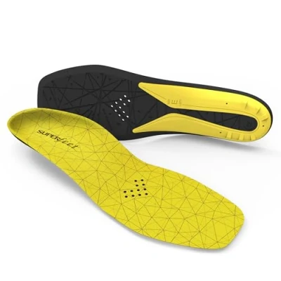 Obrázek Superfeet Stélky HOCKEY COMFORT, příslušenství k botám, pro lepší sedadlo bruslí a zvýšené pohodlí, unisex, žlutá, Žlutá