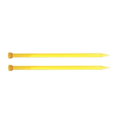 Obrázek KnitPro Trendz Multi farbige Kinder, die Stricknadeln Länge 15 cm, Gelb, 6 mm