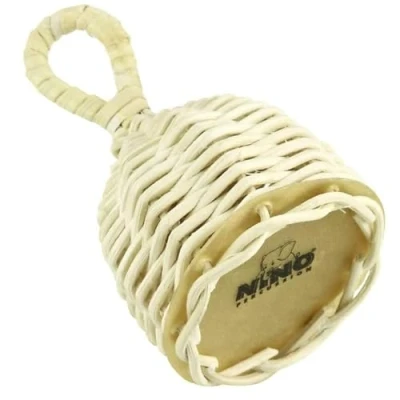 Obrázek Nino Percussion Caxixi Shaker Instrument Hudební nástroj pro děti od 3 let ratan a kůže, přírodní (NINO501)