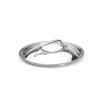 Obrázek De Buyer Víko z ušlechtilé oceli, litá rukojeť průměr 18 cm 3709. 24N, stříbro