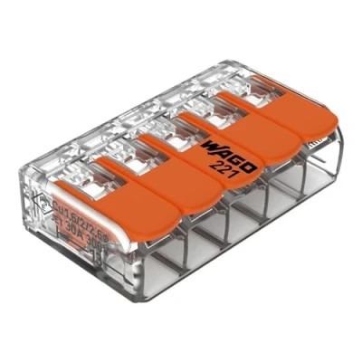 Obrázek WAGO Kontaktní technika Compact spojovací svorka 221 615