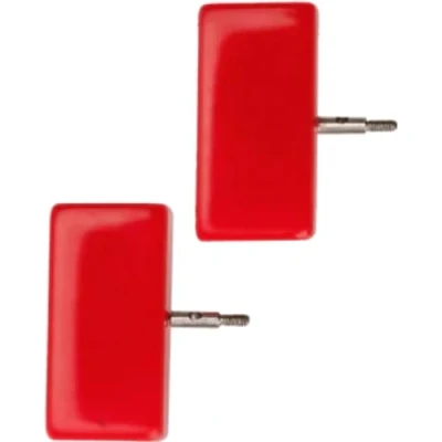 Obrázek CHIAOGOO End Stoppers, acryl, Red, 0.15 x 4.9000000000000004 7.4 cm