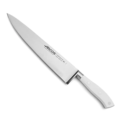 Obrázek Arcos Série Riviera Blanc kuchařský nůž čepel z nitrum kovaná ušlechtilá ocel 250 mm ruční rukojeť polyoxymetylen (POM) barva bílá