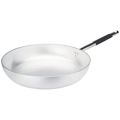 Obrázek Pentole Agnelli ALMC1111C36 Cool Radiante pánev z hliníku, tloušťka 5 mm, s trubkovou rukojetí ušlechtilé oceli, 36 cm, stříbrná
