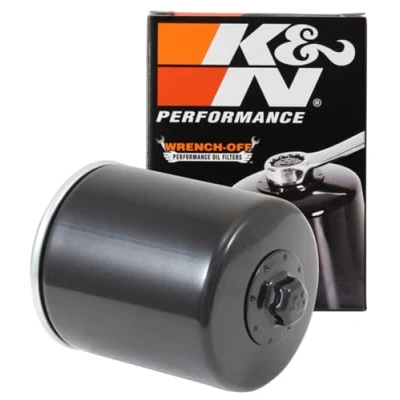 Obrázek K&amp;N Powersports olejový filtr patrona 75x94mm kompatibilní s Harley Davidson (KN 170), 16, červená