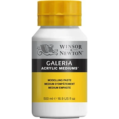 Obrázek Winsor &amp; Newton 3050815 Galeria flexibilní modelovací pasta, 500 ml hrnec, vhodný pro sestavení více vrstev