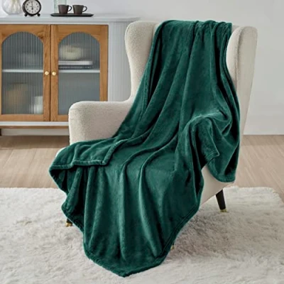 Obrázek BEDSURE hebká deka, flaušová fleecová deka do bytu, teplá zima, měkká, na pohovku malá, gauč, blanket, pro děti, bytová a 130 x 150 cm, přehoz