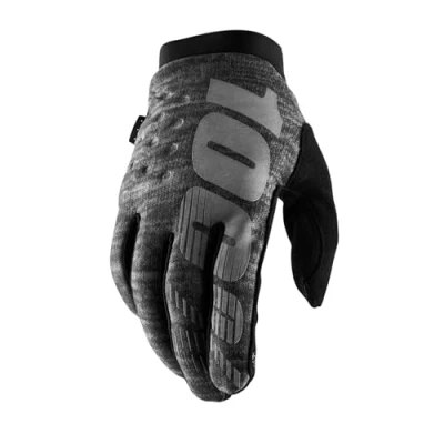 Obrázek 100% Dospělí Brisker rukavice, šedé, XL