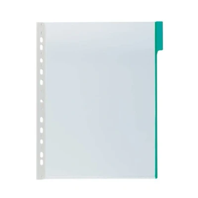 Obrázek Durable Průhledná tabule Function Panel A4, sáček à 5 kusů, zelený, 560705