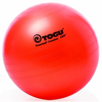 Obrázek Togu Gymnastický míč Powerball Premium ABS (odolný proti roztržení), oranžový, 55 cm