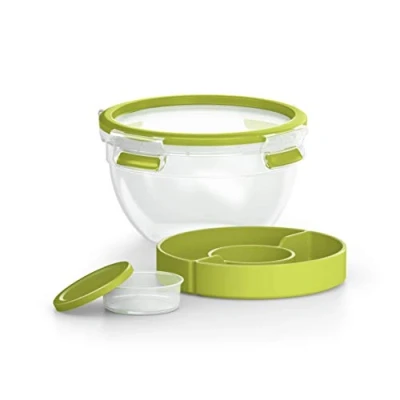 Obrázek Svačinová krabička Clip &amp; Go Box od Emsa, plast, Zelená, 16.7 x 9.5 cm