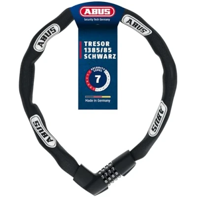 Obrázek Abus Tresor 1385/85 řetězový na kód černá Zámek