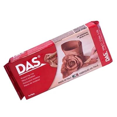 Obrázek DAS 3871 00 na vzduchu tvrdnoucí modelovací hmota, 500 g, terakota
