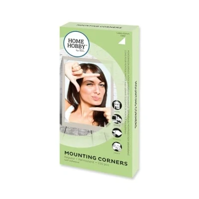 Obrázek HomeHobby by 3L 01730 Mounting Corners, us:one Size, Clear, plastik, Einheitsgröße