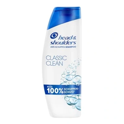 Obrázek Head &amp; Shoulders Classic Clean šampon proti lupům, až 100% ochrana lupům na vlasy a pokožku hlavy, klinicky ověřeno, dermatologicky testováno, 300 ml