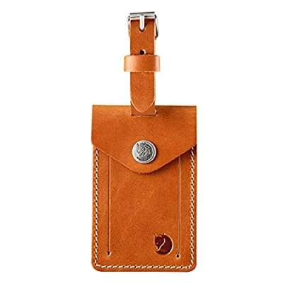 Obrázek Fjällräven Luggage Tag Wallets and Small Bags, Leather Cognac, 15 cm