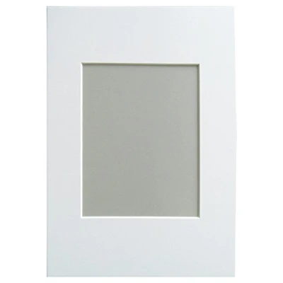 Obrázek walther design PA042S pasparta, paspartový formát 30 x 40 cm, obrazu 21 29, 7 polární bílá