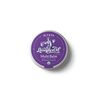 Obrázek Alteya Bio víceúčelový balzám levandule 30 g USDA Organic certifikováno čistě přírodní péče o tělo, ruce a nohy na bázi éterického levandulového oleje v terapeutické kvalitě