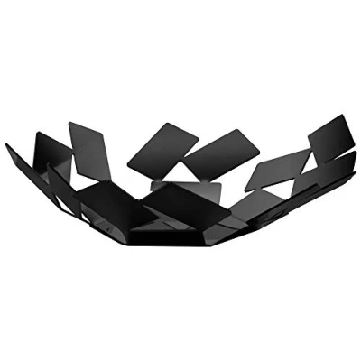 Obrázek Alessi , Ušlechtilá ocel, &quot;La Stanza dello Scirocco&quot;, miska na koš černá, 6,20 x 24,50 23,20 cm