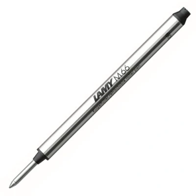 Obrázek LAMY M 66 náplň 821 do inkoustového pera z kovu v černé barvě pro kuličkové pero bez víčka šířka čáry