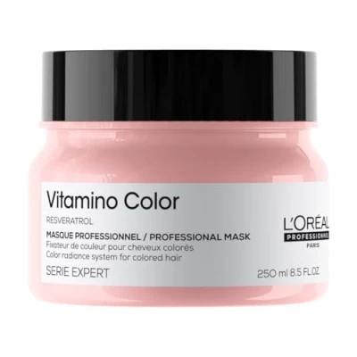 Obrázek L&#039;Oréal Professionnel Barva udržující vlasová maska pro barvené vlasy, s resveratrolem, Serie Expert, Vitamino Color Maske, 250 ml