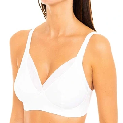 Obrázek Playtex Dámská Feel Good Support Soutien Gorge Sans Armatures podprsenka, Bílá (Blanc 000)