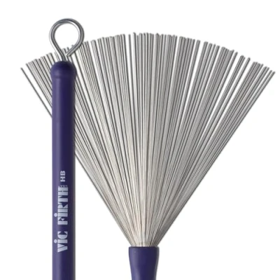 Obrázek Vic Firth Retractable Wire Heritage Brush Purple