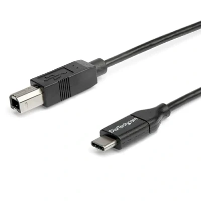 Obrázek StarTech.com kabel USB C na B, St/St, 2 m, 2. 0, do tiskárny typ C, 0 typu k B