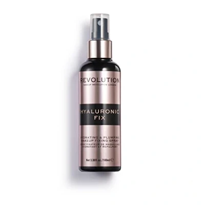 Obrázek Makeup Revolution, fixační sprej s kyselinou hyaluronovou, 100 ml