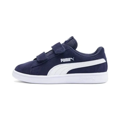Obrázek Puma Unisex dětské Smash V2 Sd V Inf Sneaker, Peacoat White