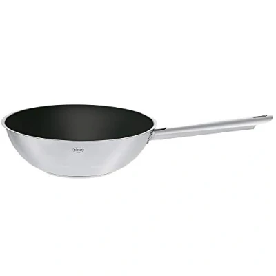 Obrázek RÖSLE ELEGANCE pánev wok z kvalitní ušlechtilé oceli s robustní keramickou verzí ProCera, 28 cm, ušlechtilá ocel 18/10, vhodné pro indukci