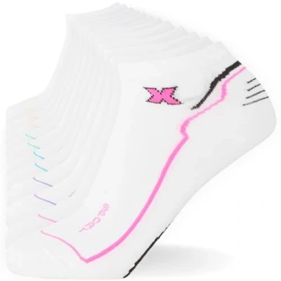 Obrázek FM London Sports PACK OF 12, 12ERPACK Ponožky, Ženy, Velikost: One Size, White