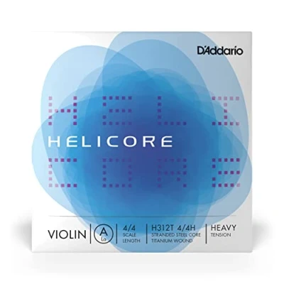 Obrázek D&#039;Addario struny na housle Helicore 4/4 sada houslí ovinutá titanem A