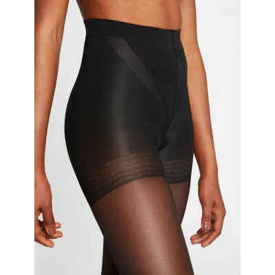 Obrázek Lindex Tights FIRM Control Punčocháče, Ženy, Velikost: 40/42, Black