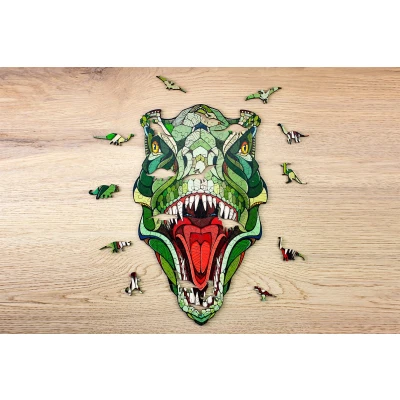 Obrázek Eco wood art dřevěné puzzle T REX