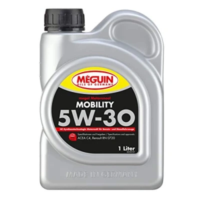 Obrázek Meguin Megol Mobility SAE 5W 30 1 L syntézová technologie motorový olej výr. č