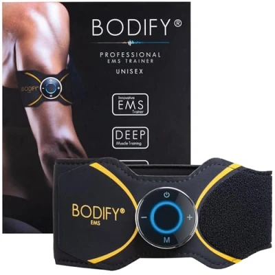 Obrázek Bodify® 2v1 EMS tréninkový přístroj na paži a nohy cílená stimulace svalů paží nohou! růst stimulační paže, svalový trenažér pro muže ženy, originál