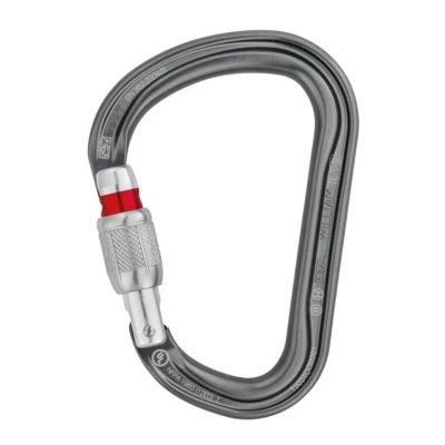 Obrázek PETZL William M36A SL karabina, hliník, velikost: šroubovací zámek, stříbrná, 28 mm