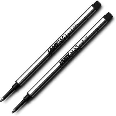 Obrázek LAMY M63 náhradní náplň do inkoustového pera s víčkem, široká (nová pro rok 2016), černá, 2 kusy