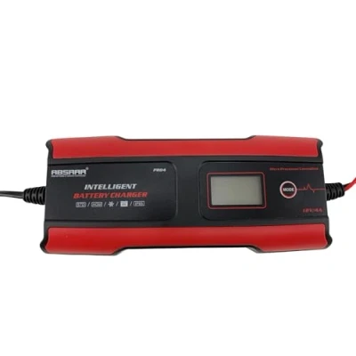 Obrázek Absaar Smart kabel PRO 4. 0 Lithium 4A 6/12V, červený