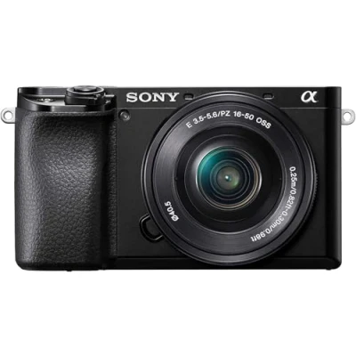 Obrázek Sony Alpha 6100 APS C bezzrcadlový fotoaparát s automatickým zoomem 1650mm rychlé automatické zaostření 0,02s rozpoznáním očí pro člověka a zvíře, 4K filmové snímky sklopný displej