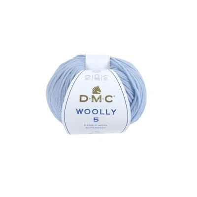 Obrázek DMC Woolly, 100% Merinowolle weiches Gefühl auf der Haut 50 Gr