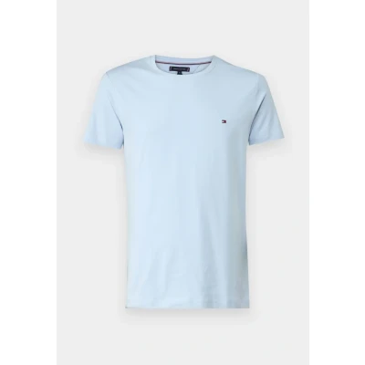 Obrázek Tommy Hilfiger Stretch SLIM FIT TEE Jednoduché tričko, Muži, Velikost: XS, Breezy blue