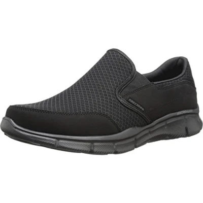 Obrázek Skechers Pánský ekvalizér Persistent Low Top, Black Mesh Duraleather Trim