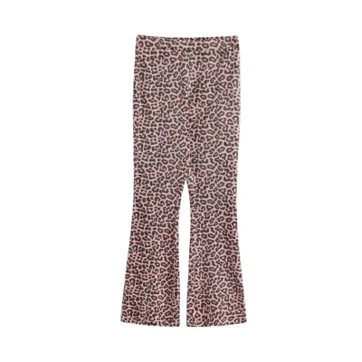 Obrázek Lindex Flared Kalhoty pro děti, Velikost: 134, Light dusty pink