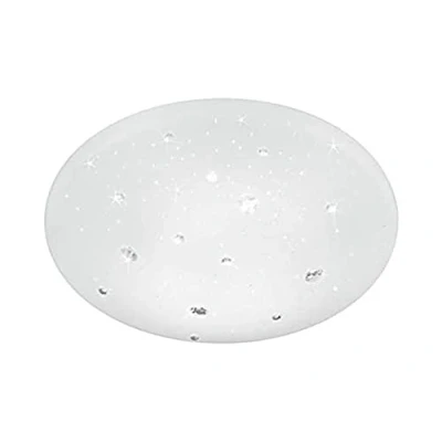 Obrázek Reality Leuchten LED stropní svítidlo achát R62732800, akryl bílý, 11,5 W, efekt Starlight