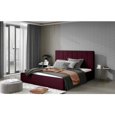 Obrázek Postel Audrey 140x200 fr. kov Materiál / Dekor: Mat Velvet 68