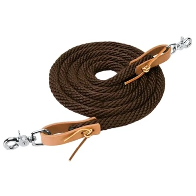 Obrázek Weaver Leather Poly Roper Kytice, hnědá, 0,95 cm x 2,4 m